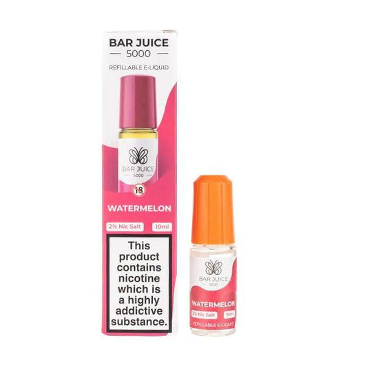 Bar Juice 5000 Watermelon Nic Salt E-Liquid Cards